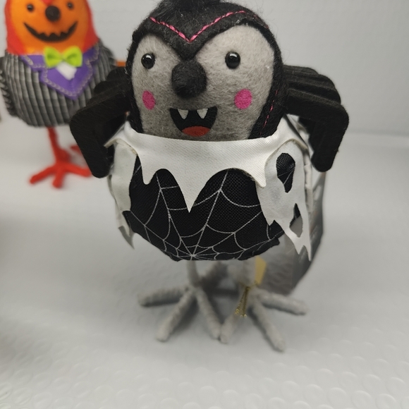 Target Hyde & Eek Featherly Friends Halloween Birds Lot Of 4 - Picture 10 of 15